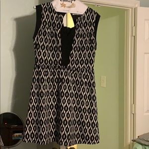 Annabelle black and white dress.  - size Medium